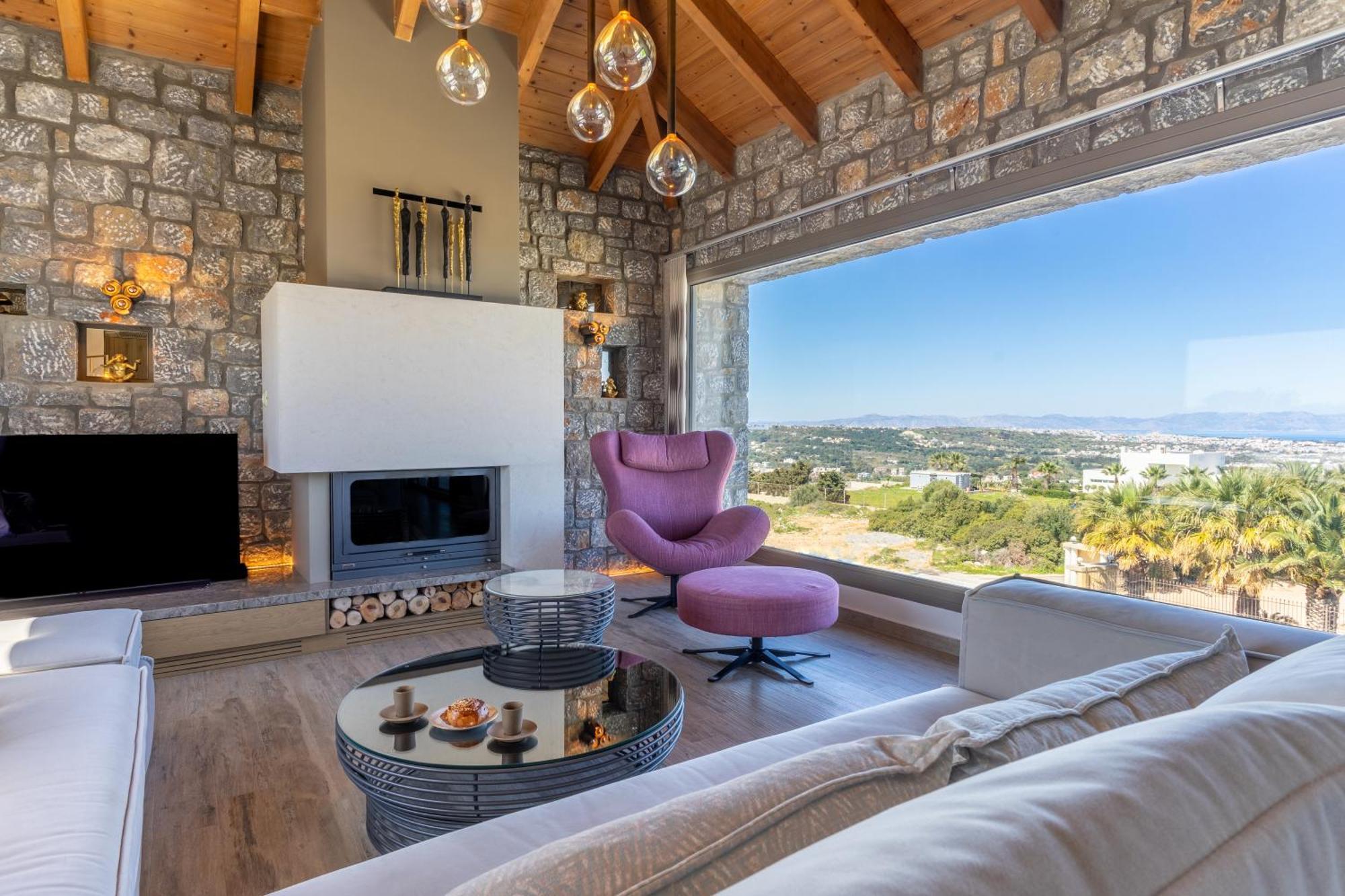 Rhode Luxury Villa Kalithies Zewnętrze zdjęcie