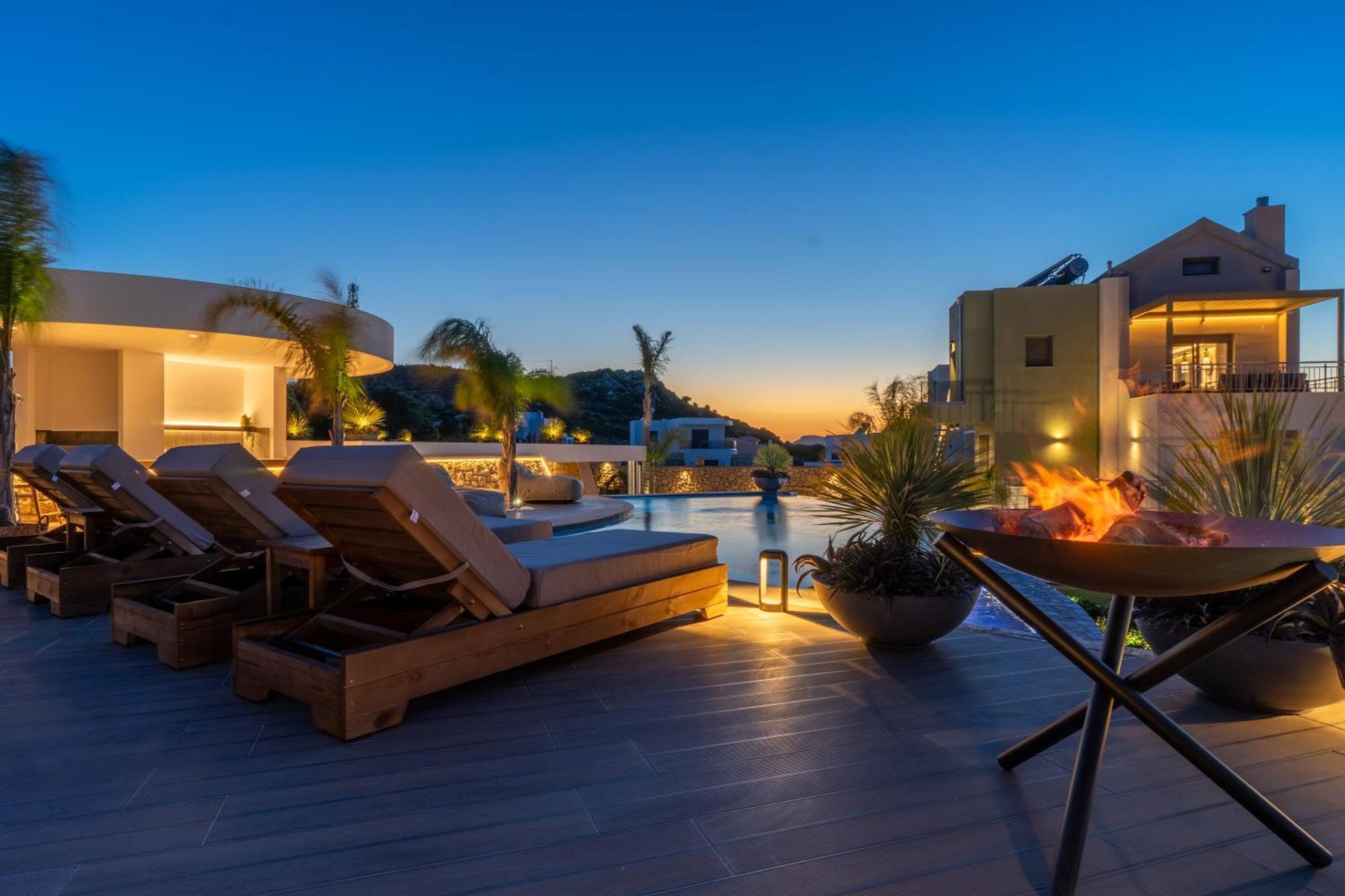 Rhode Luxury Villa Kalithies Zewnętrze zdjęcie