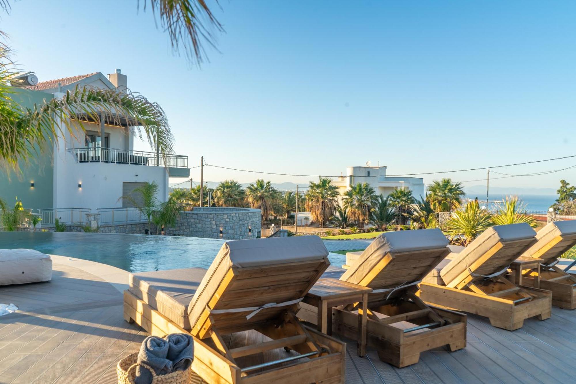 Rhode Luxury Villa Kalithies Zewnętrze zdjęcie
